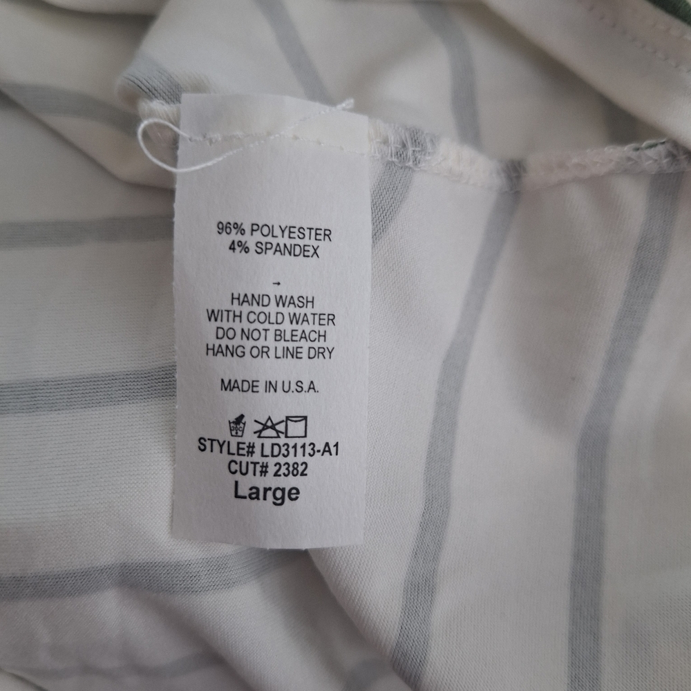 Lou & Grey Black and White Striped Midi Dress - Picture 2 of 6